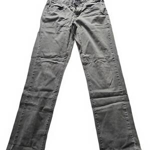 Croft & Barrow Gray Straight Leg Pants Size 30x32